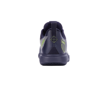 K-Swiss Men's Ultrashot Team Peacoat Gray Violet Lime Green Shoes