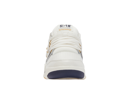 K-Swiss Men's Si-18 Premier Snow White Navy Honey Gold Shoes