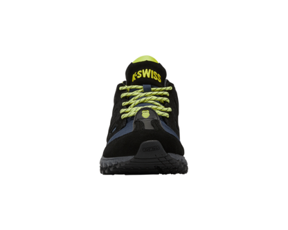 K-Swiss Men's Tubes Pharo Black Moonlit Ocean Tennis Yellow Shoes