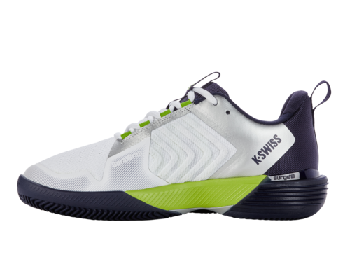 K-Swiss Men's Ultrashot 3 Hb White Peacoat Lime Green Shoes