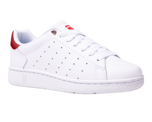 K-Swiss Men's Classic Pf White Mars Red Shoes