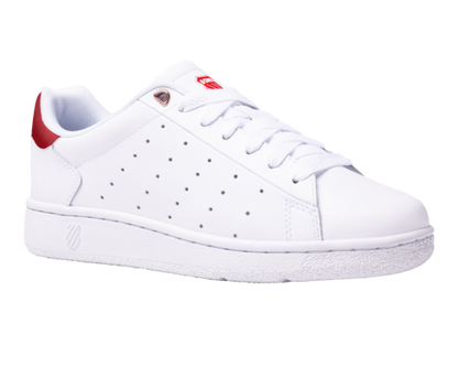 K-Swiss Men's Classic Pf White Mars Red Shoes