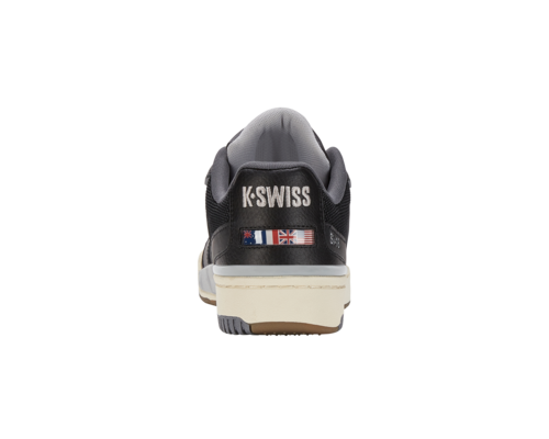 K-Swiss Men's Si-18 Rival Black Gray Antique White Shoes