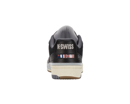 K-Swiss Men's Si-18 Rival Black Gray Antique White Shoes