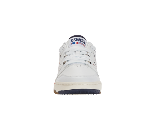 K-Swiss Men's Si-18 Rival Brilliant White Navy Red Shoes