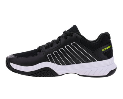 K-Swiss Men's Court Express Pickleball Black White Eve Prmrs Shoes