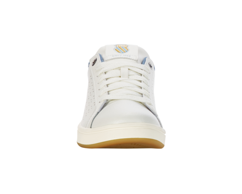 K-Swiss Men's Base Court Star White Ashleigh Blue Golden Spice Shoes