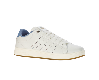 K-Swiss Men's Base Court Star White Ashleigh Blue Golden Spice Shoes