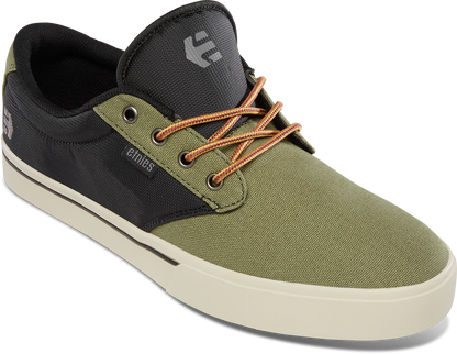 Etnies Mens Jameson 2 Eco Olive Grey Black Shoes