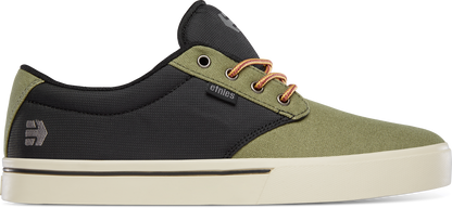 Etnies Mens Jameson 2 Eco Olive Grey Black Shoes