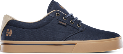 Etnies Mens Jameson 2 Eco Navy Gum Gold Shoes