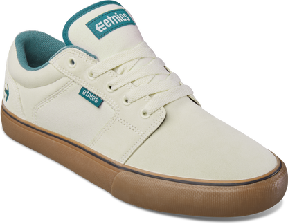 Etnies Mens Barge Ls White Blue Gum Shoes