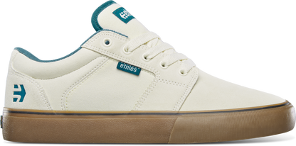 Etnies Mens Barge Ls White Blue Gum Shoes