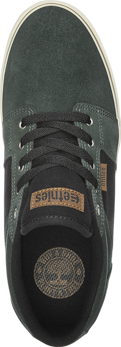 Etnies Mens Barge Ls Green Black Shoes