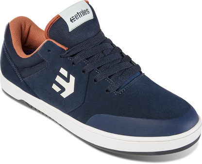 Etnies Mens Marana Michelin X Nassim Lachhab Navy Brown White Shoes