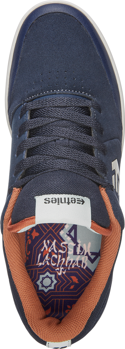 Etnies Mens Marana Michelin X Nassim Lachhab Navy Brown White Shoes