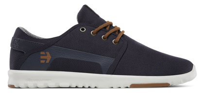 Etnies Mens Scout Navy Gold Shoes