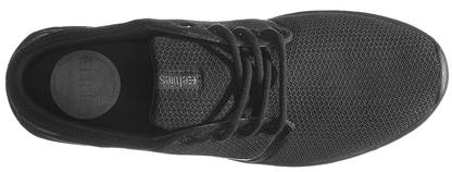 Etnies Mens Scout Black Black Gum Shoes