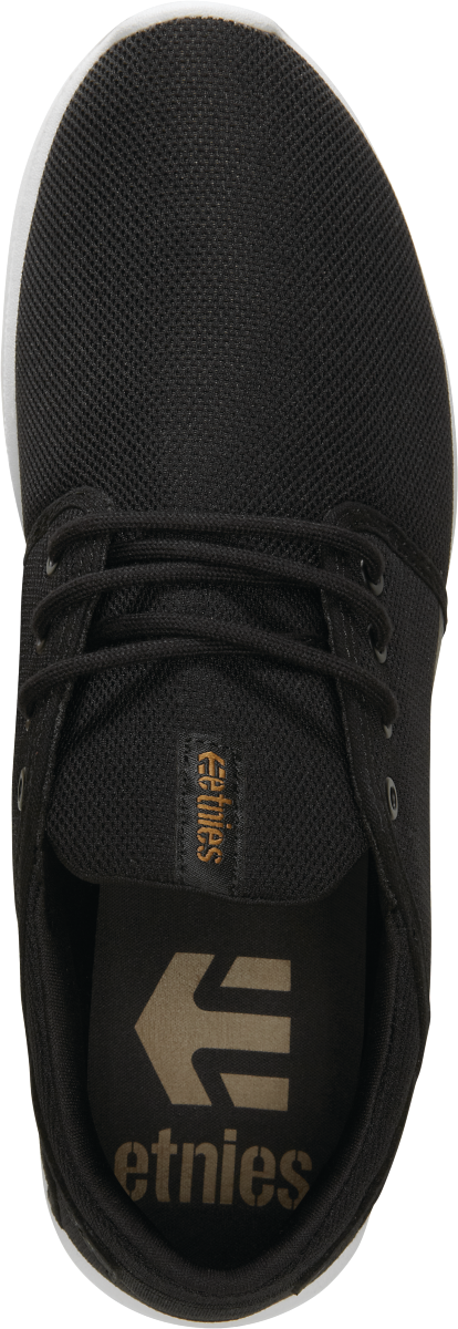 Etnies Mens Scout Black White Gum Shoes