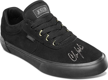 Etnies Mens Joslin Vulc Signed Black Black Shoes