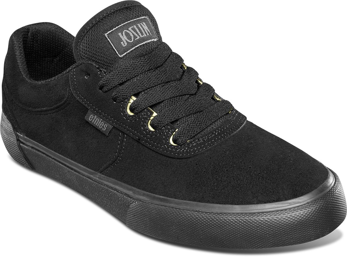 Etnies Mens Joslin Vulc Black Black Shoes