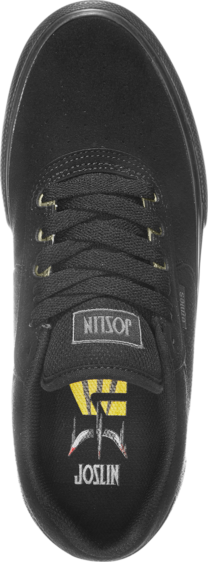 Etnies Mens Joslin Vulc Black Black Shoes