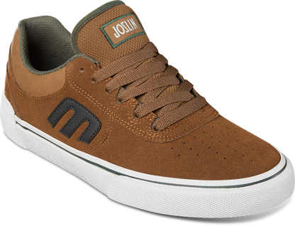 Etnies Mens Joslin Vulc Brown Green Shoes