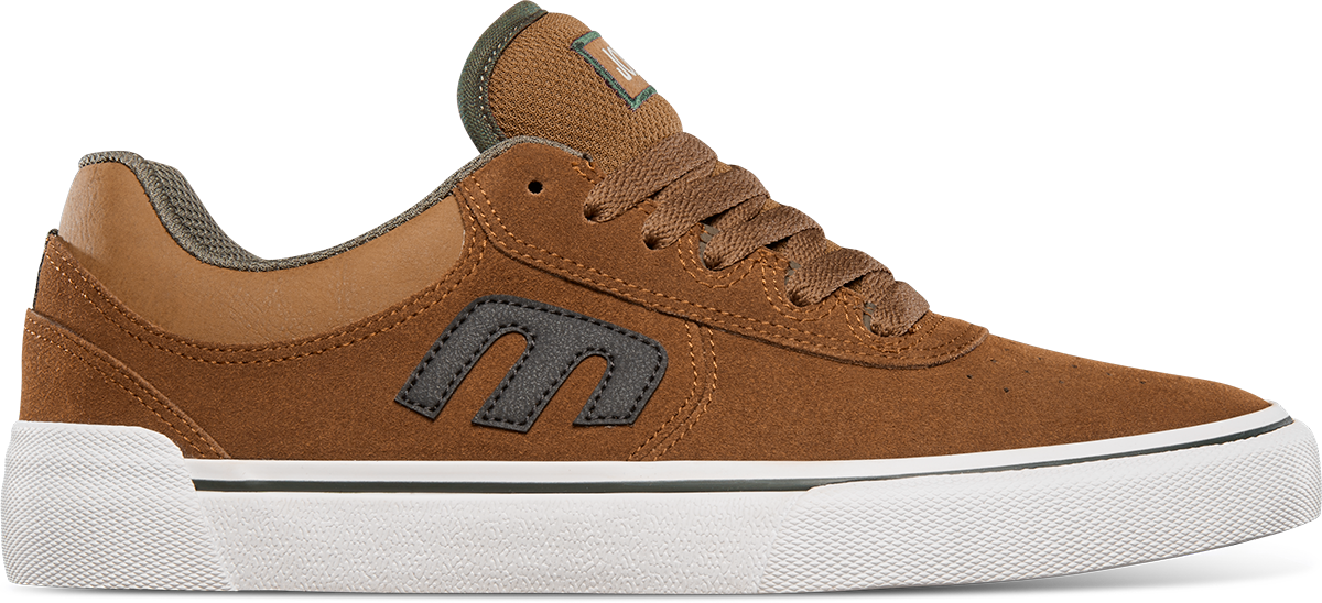 Etnies Mens Joslin Vulc Brown Green Shoes