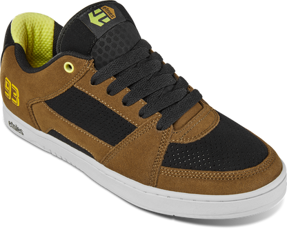 Etnies Mens Mc Rap Lo Brown Black Shoes