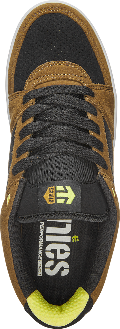 Etnies Mens Mc Rap Lo Brown Black Shoes