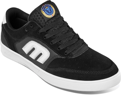 Etnies Mens The Aurelien Black White Shoes