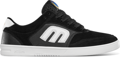 Etnies Mens The Aurelien Black White Shoes