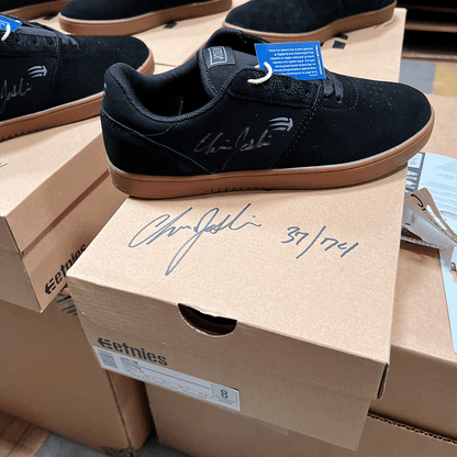 Etnies Mens Josl1N Michelin Signed Black Gum Shoes