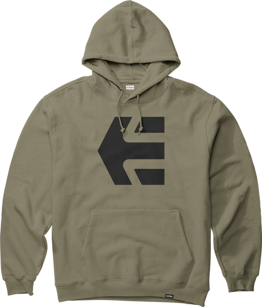 Etnies Mens Classic Icon Pullover Moss Hoodie