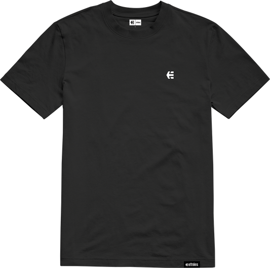 Etnies Mens Team Embroidery Tee Black T-Shirt