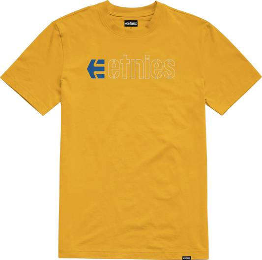Etnies Mens Ecorp Tee Gold T-Shirt