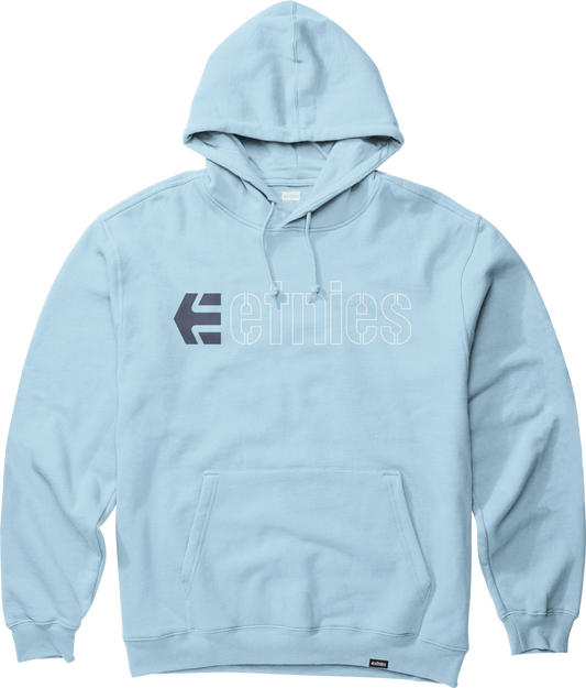 Etnies Mens Ecorp Pullover Light Blue Hoodie