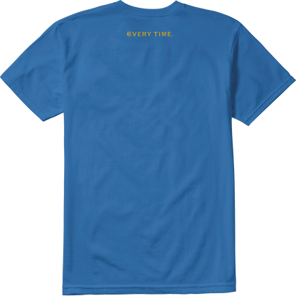 Etnies Mens Colt 45 Horseshoe Tee Blue T-Shirt