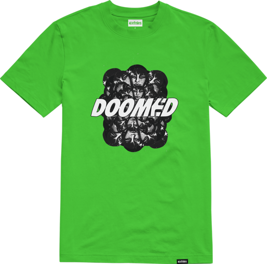 Etnies Mens Doomed Witches Tee Lime T-Shirt