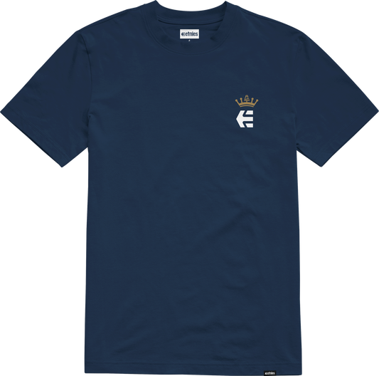 Etnies Mens Aurelien Giraud Tee Navy T-Shirt