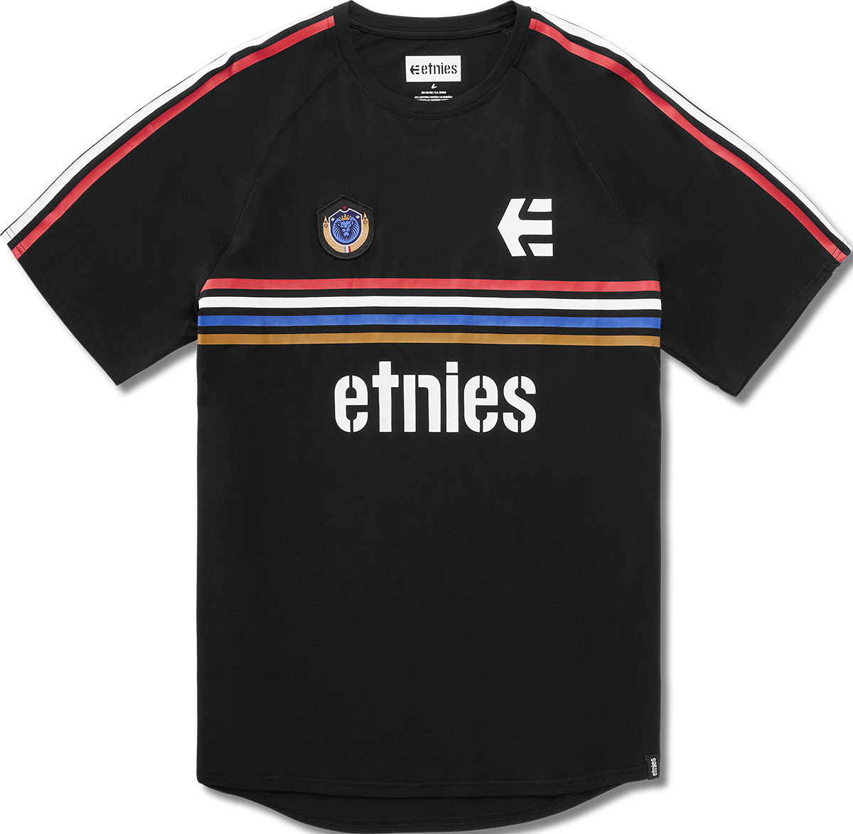 Etnies Mens Aurelien Giraud Jersey Black T-Shirt
