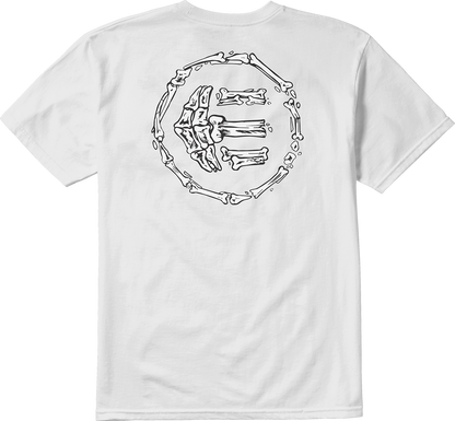 Etnies Mens Etnies Bones Tee White T-Shirt