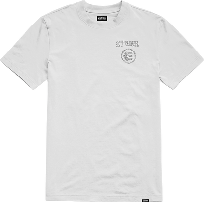 Etnies Mens Etnies Bones Tee White T-Shirt