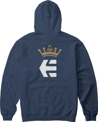 Etnies Mens Ag Arrow Pullover Navy Hoodie