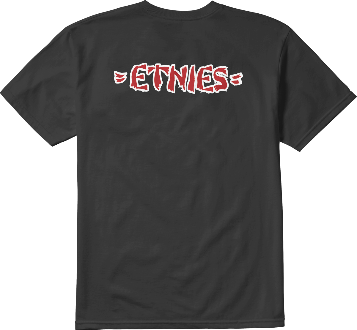 Etnies Mens Rebel E Tee Black Red T-Shirt