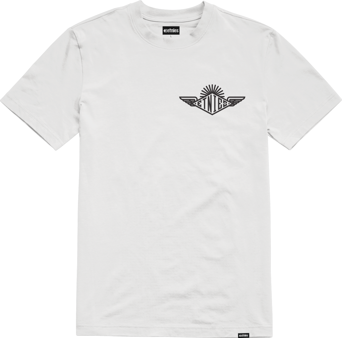 Etnies Mens Wings Tee White T-Shirt