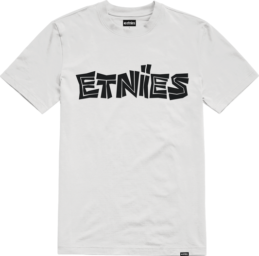 Etnies Mens Tiki Tee White T-Shirt