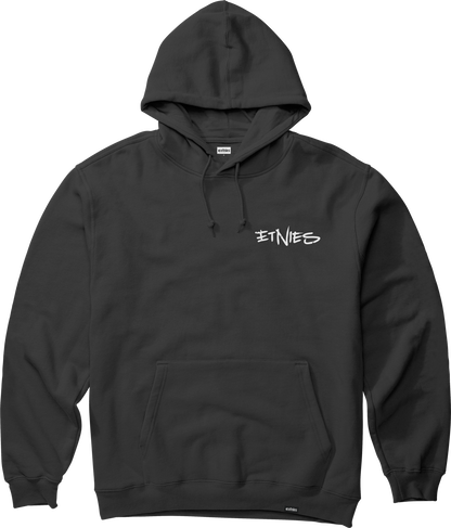 Etnies Mens Rp Woods Pullover Black Hoodie