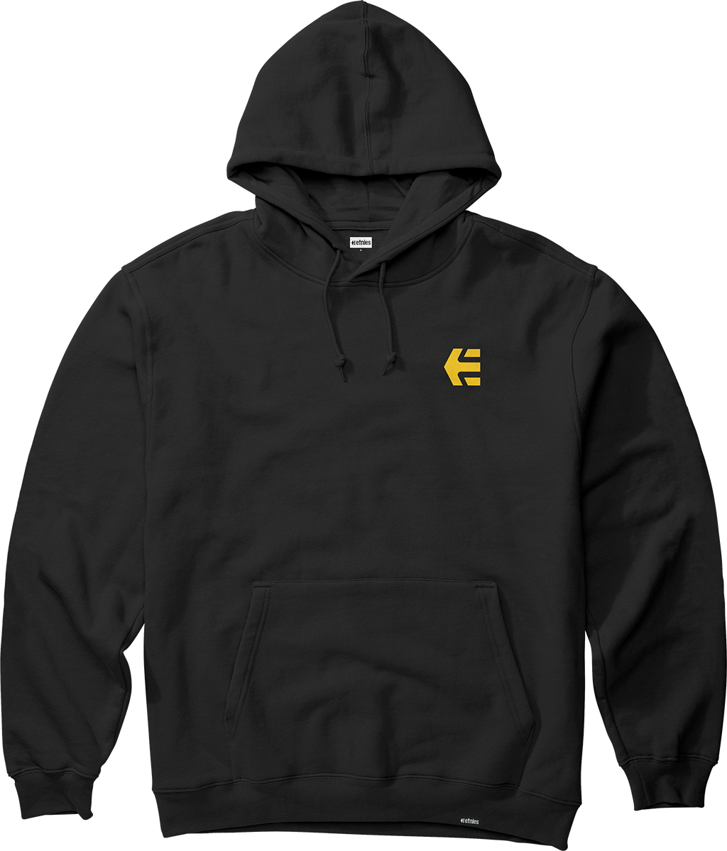 Etnies Mens Thomas Hooper Pullover Black Hoodie