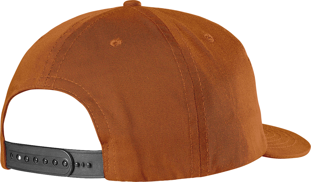 Etnies Mens Icon Destruct Snapback Rust Hat